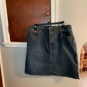 Jean skirt. Size 16. LA Blues